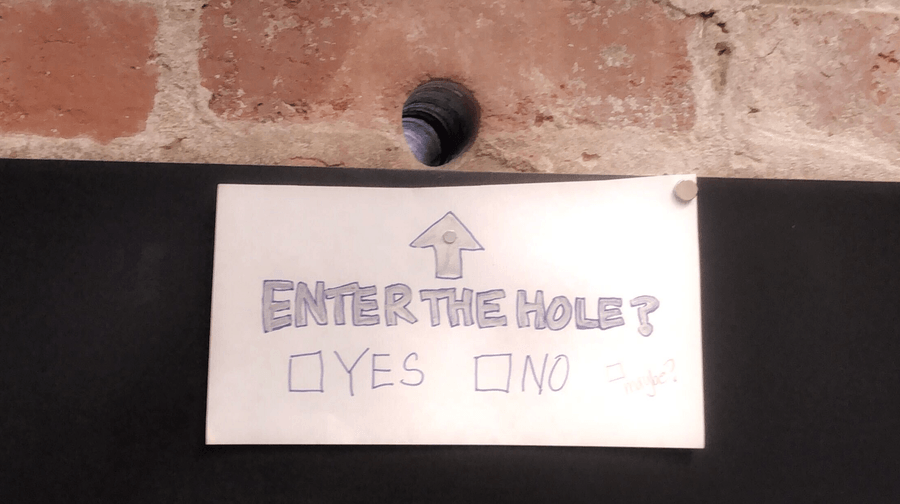 Enter The Hole