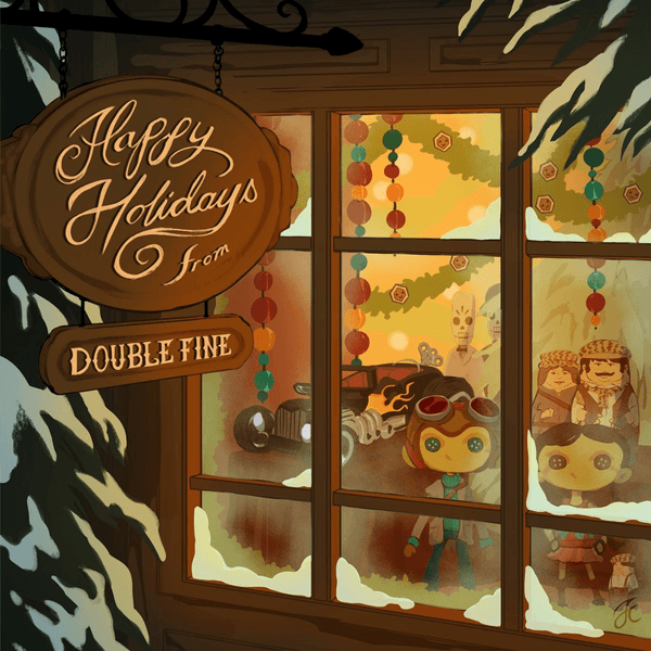 Happy Holidays From Double Fine!